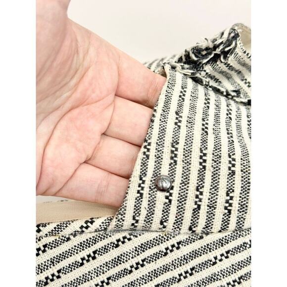 Simply Vera Wang Wedges Size 9.5 Black White Textile Upper Open Toe Sandals - Picture 7 of 11